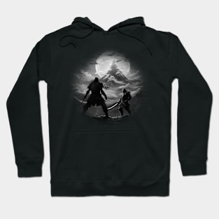 Dark samurai fighter Hoodie